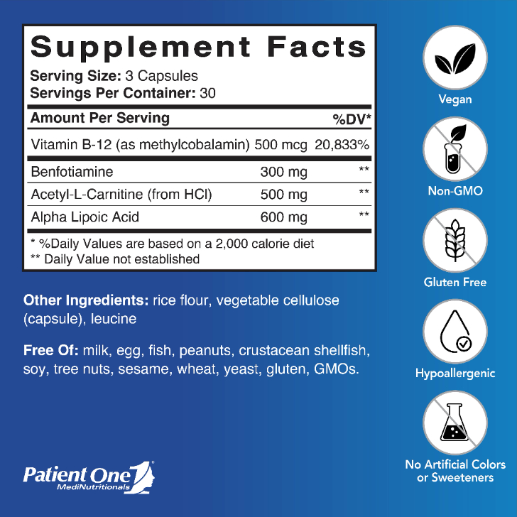 Patient One Formulas: NerveCare Supplement